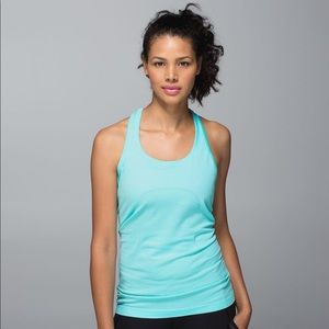 Lululemon Run Swiftly Racerback - Angel Blue 8